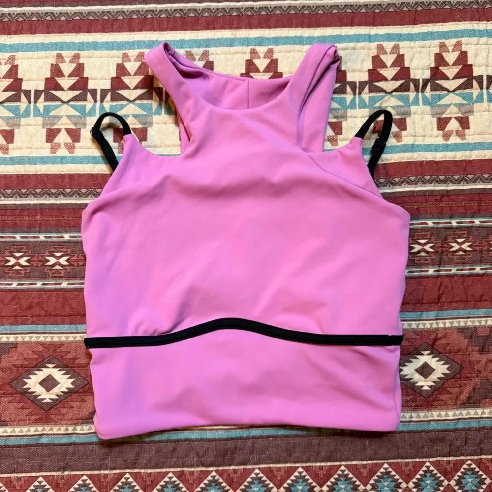 FiVe the label Pink Sports Bra size small